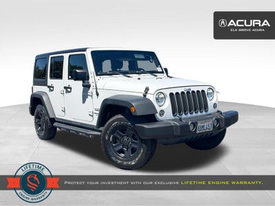 2016 Jeep Wrangler Unlimited Sport