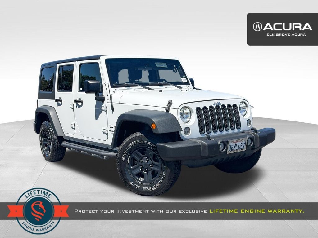 2016 Jeep Wrangler Unlimited Sport