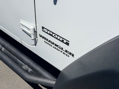 2016 Jeep Wrangler Unlimited Sport