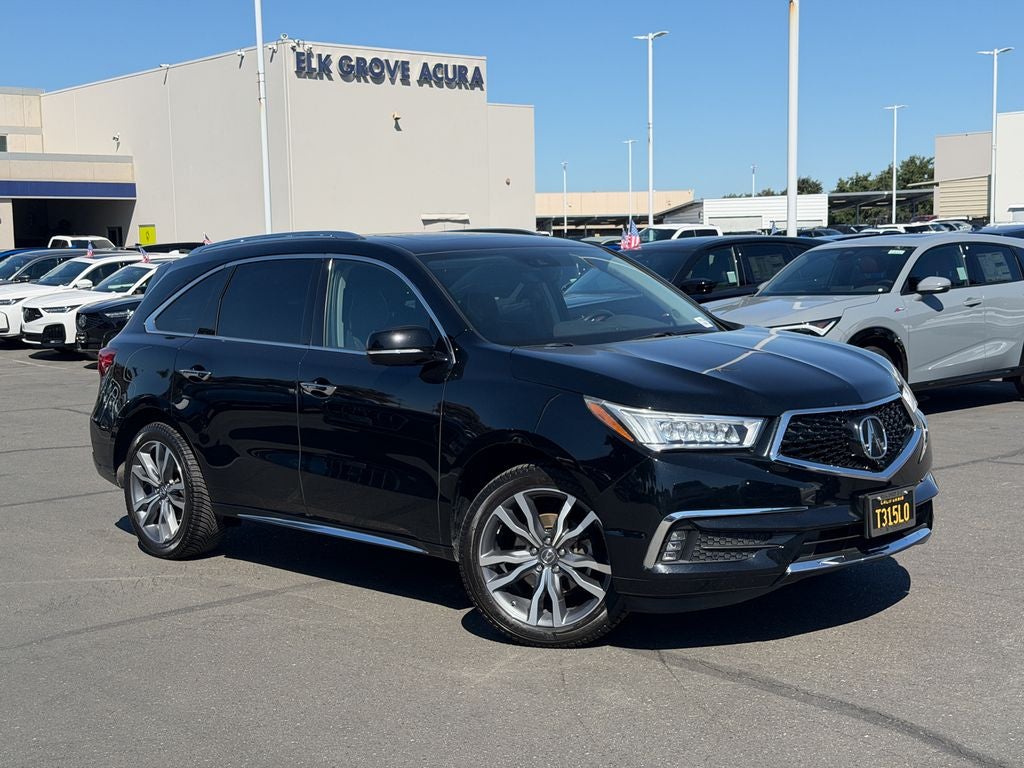 2019 Acura MDX 3.5L Advance Pkg w/Entertainment Pkg SH-AWD