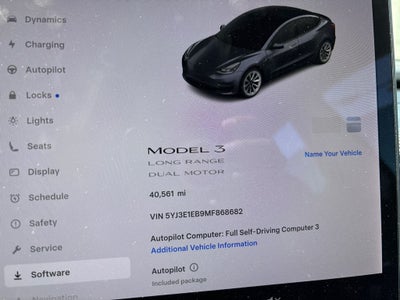 2021 Tesla Model 3 Long Range