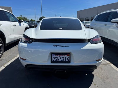 2018 Porsche 718 Cayman Base