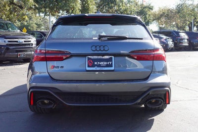 2026 Audi RS 6 Avant performance 4.0T quattro