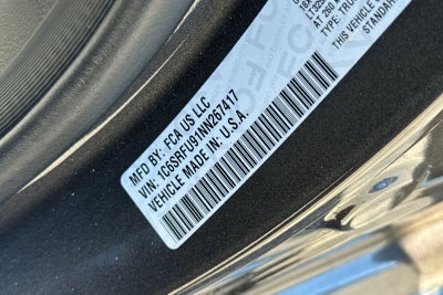 2022 RAM 1500 TRX