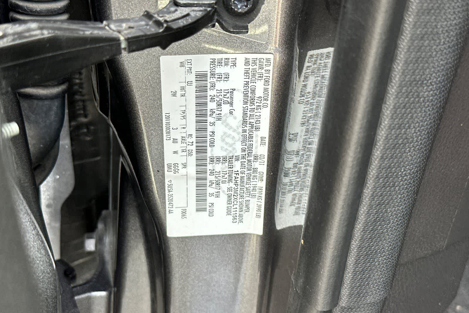 2012 Ford Focus SEL