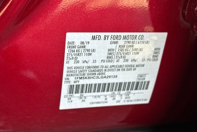 2020 Ford Explorer Platinum