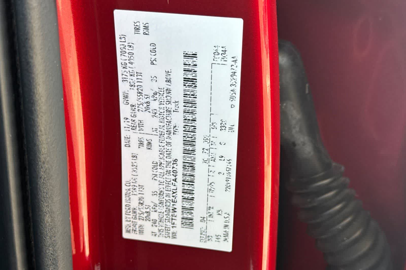 2020 Ford F-150 XL