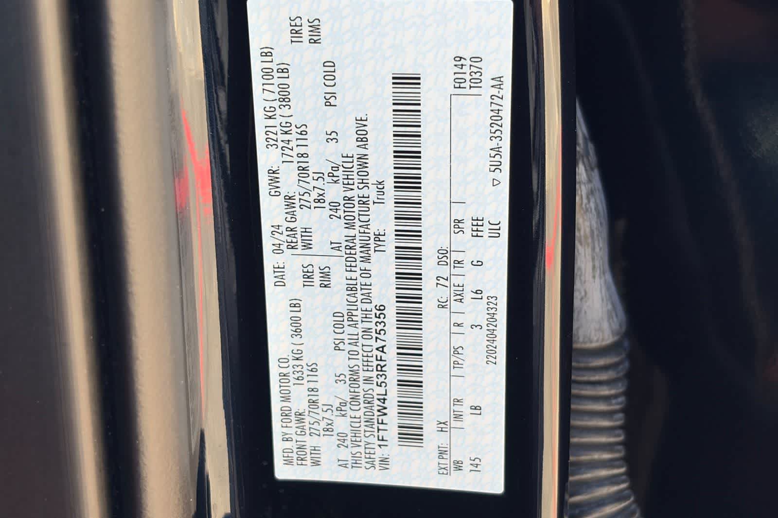 2024 Ford F-150 Tremor
