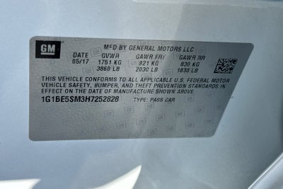 2017 Chevrolet Cruze LT