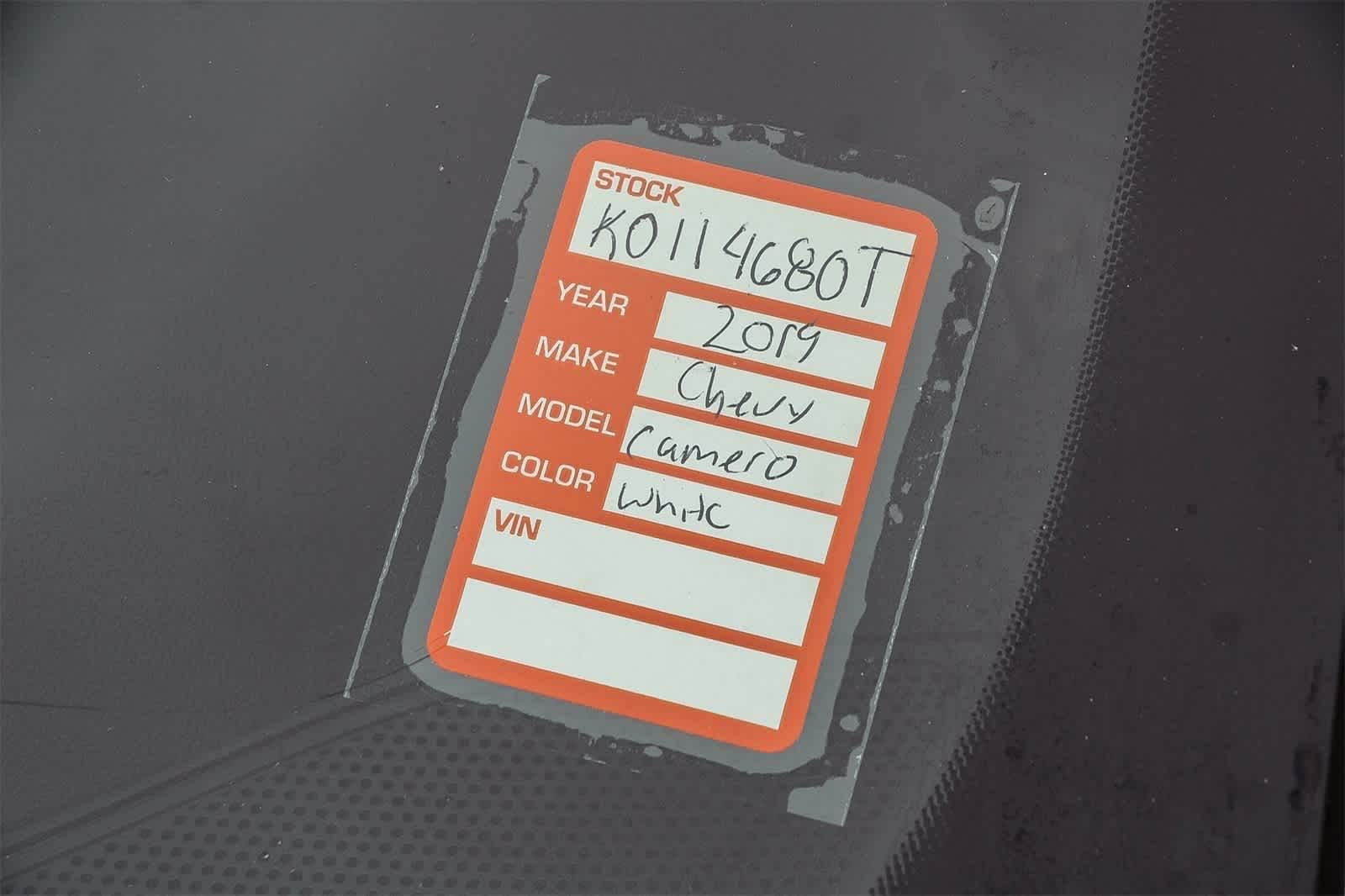 2019 Chevrolet Camaro 1LT