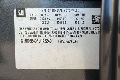 2015 Chevrolet Volt 5dr HB