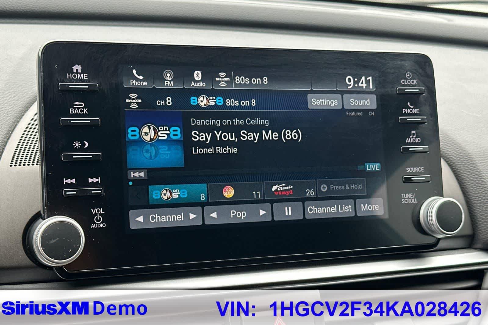 2019 Honda Accord Sedan Sport 2.0T