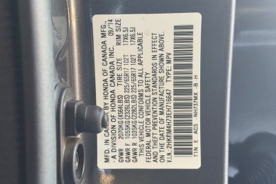 2014 Honda CR-V Base