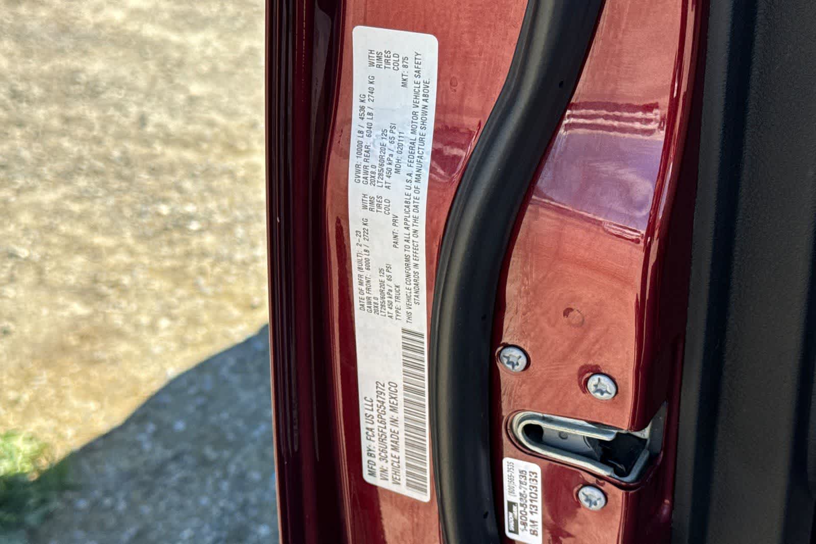 2023 RAM 2500 Laramie