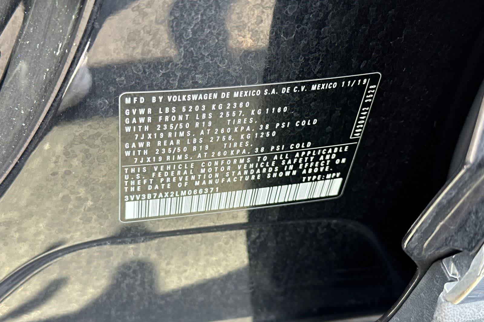 2020 Volkswagen Tiguan SEL