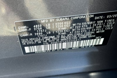 2025 Subaru Outback Premium