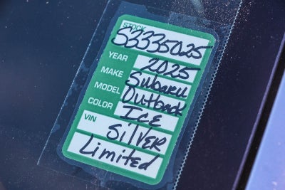 2025 Subaru Outback Limited