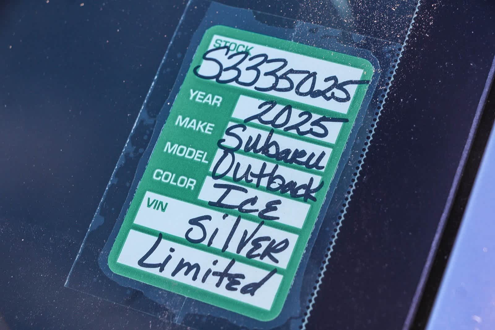 2025 Subaru Outback Limited