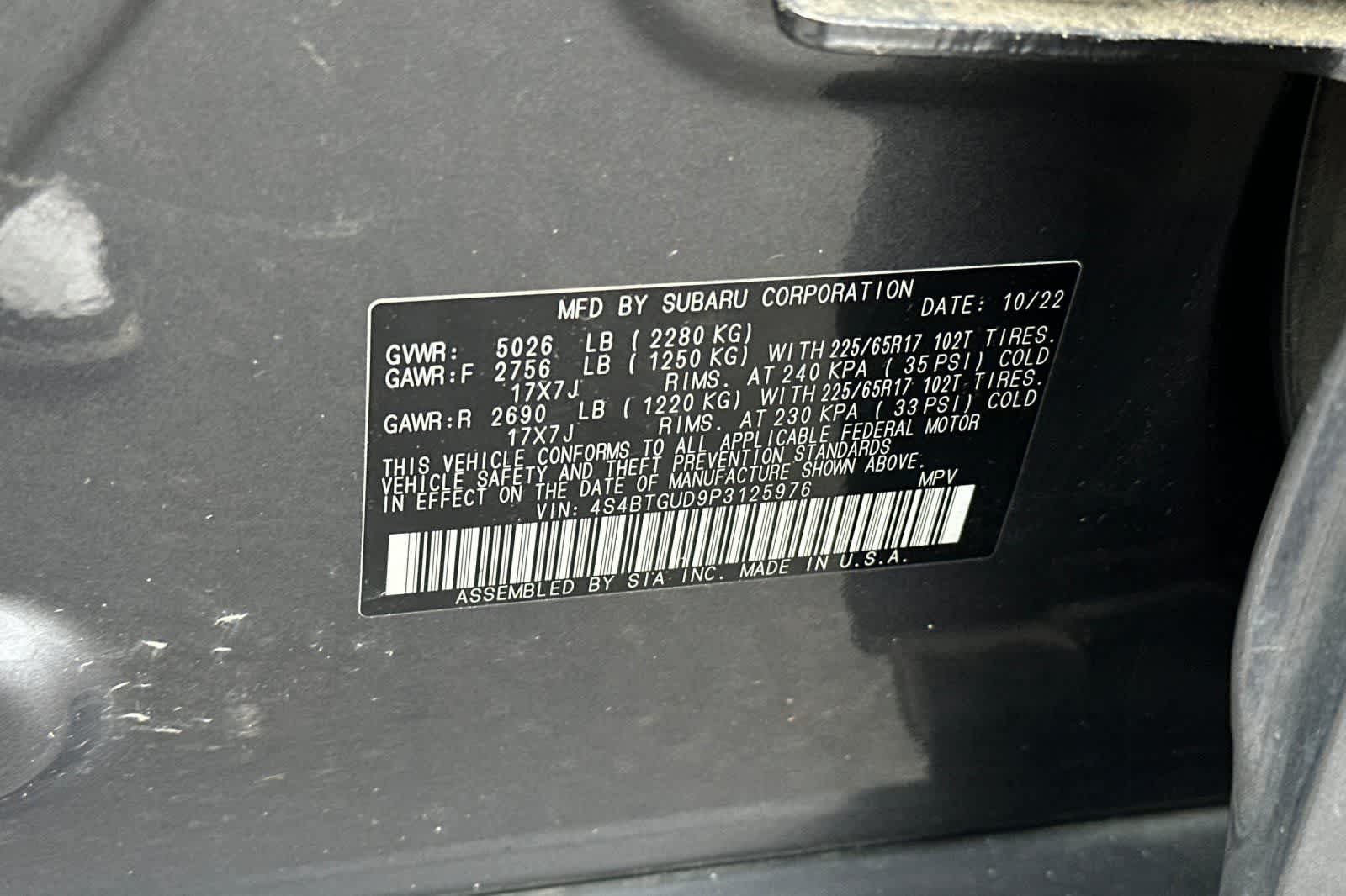 2023 Subaru Outback Wilderness