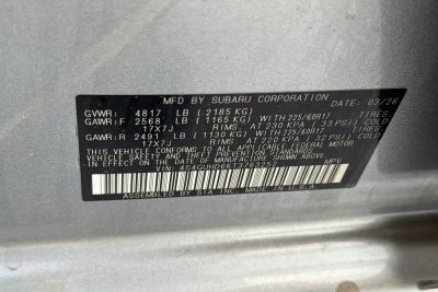 2026 Subaru Crosstrek Premium