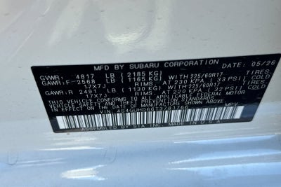 2026 Subaru Crosstrek Premium