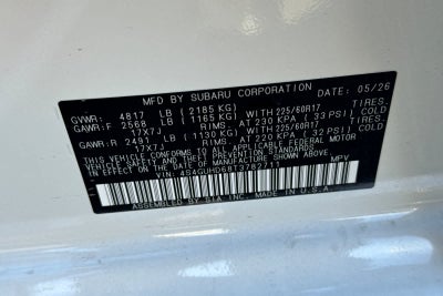 2026 Subaru Crosstrek Premium