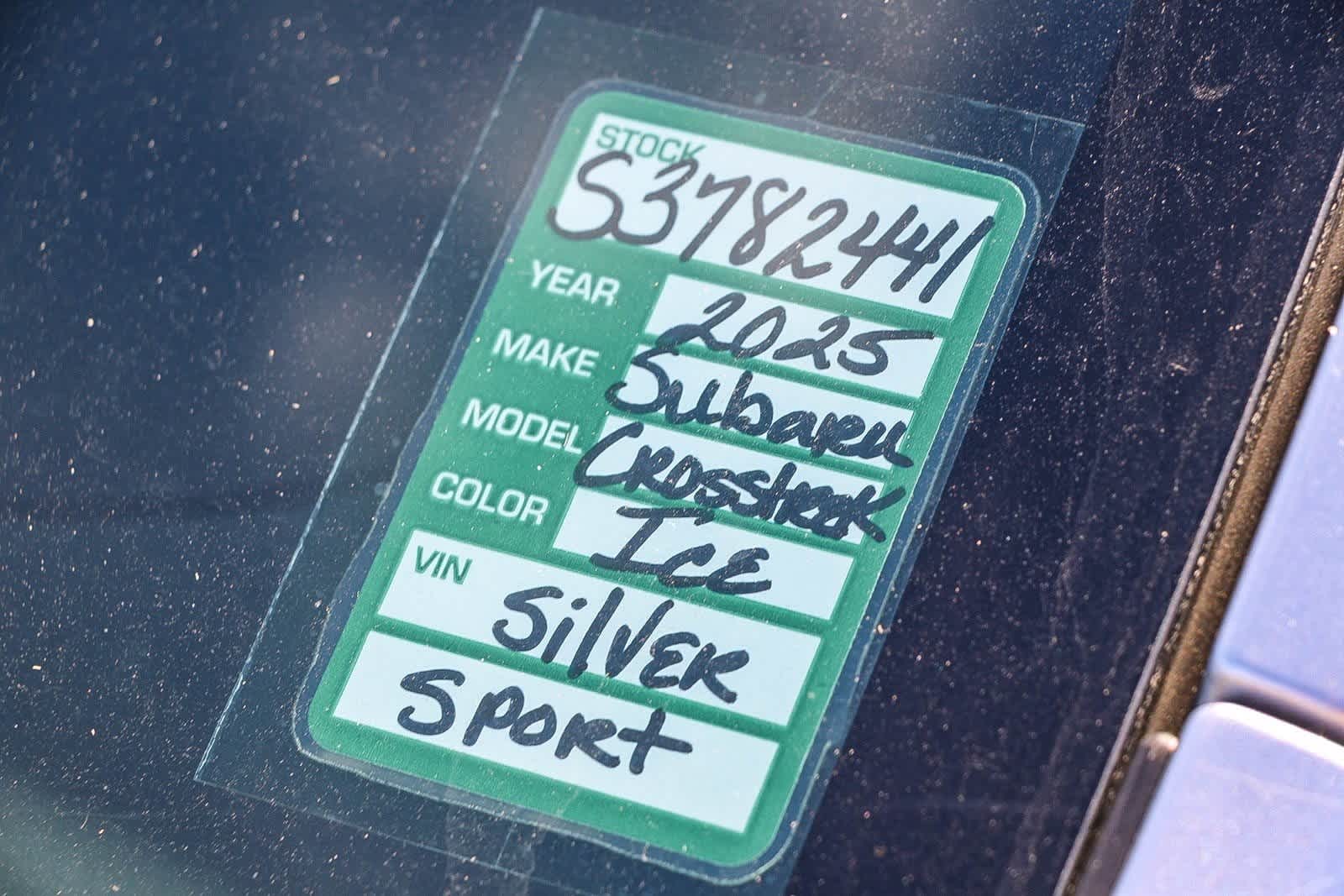 2025 Subaru Crosstrek Sport