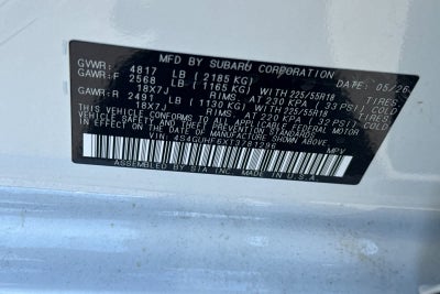 2026 Subaru Crosstrek Sport