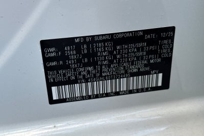 2026 Subaru Crosstrek Limited