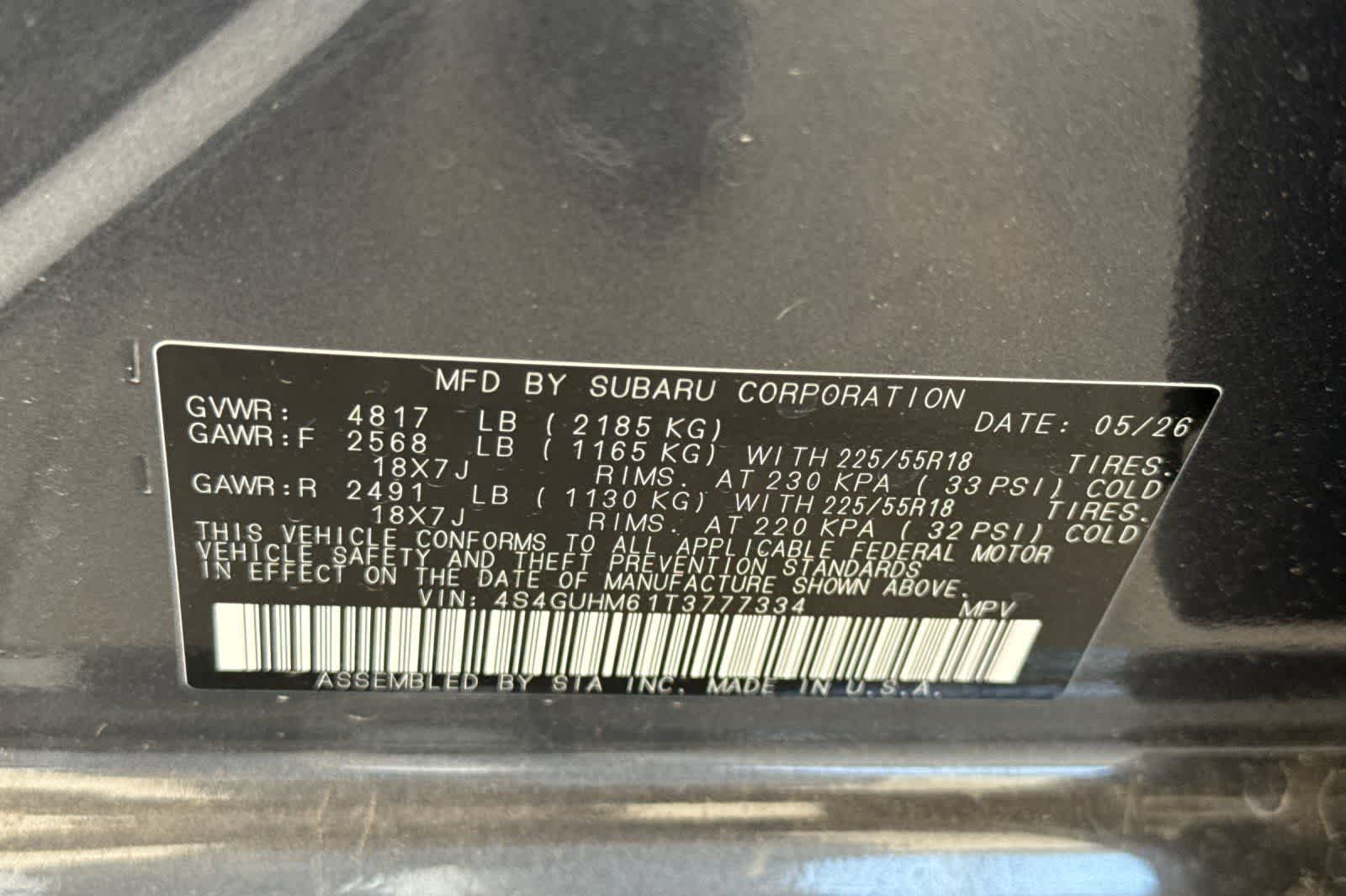 2026 Subaru Crosstrek Limited