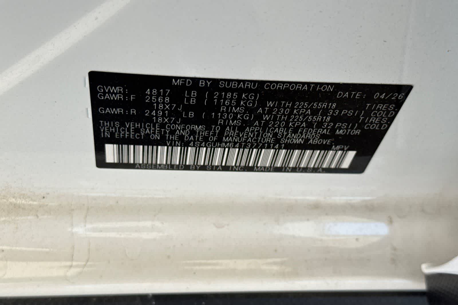 2026 Subaru Crosstrek Limited