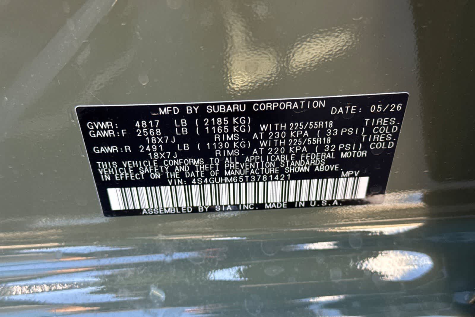 2026 Subaru Crosstrek Limited