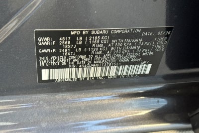 2026 Subaru Crosstrek Limited