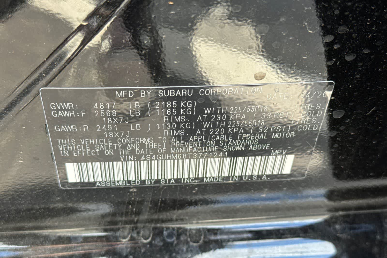 2026 Subaru Crosstrek Limited