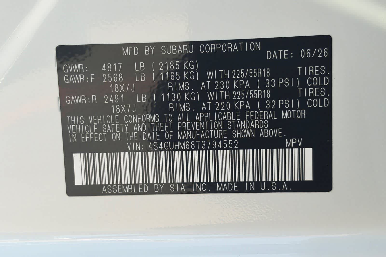 2026 Subaru Crosstrek Limited