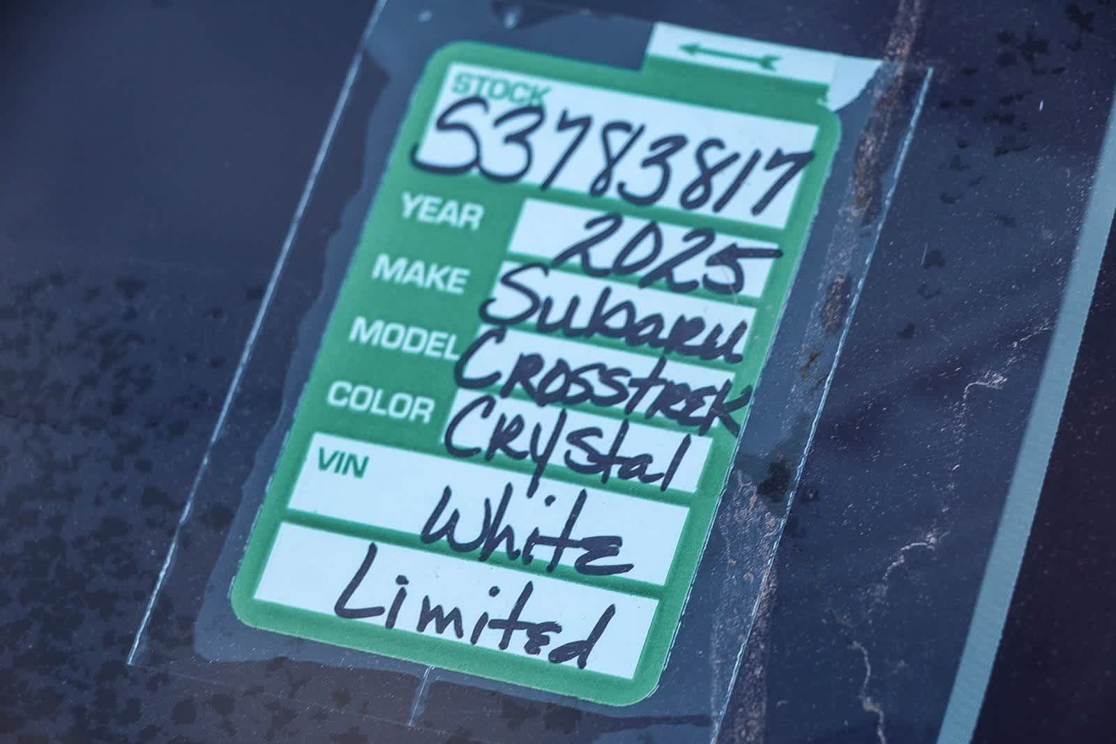 2025 Subaru Crosstrek Limited
