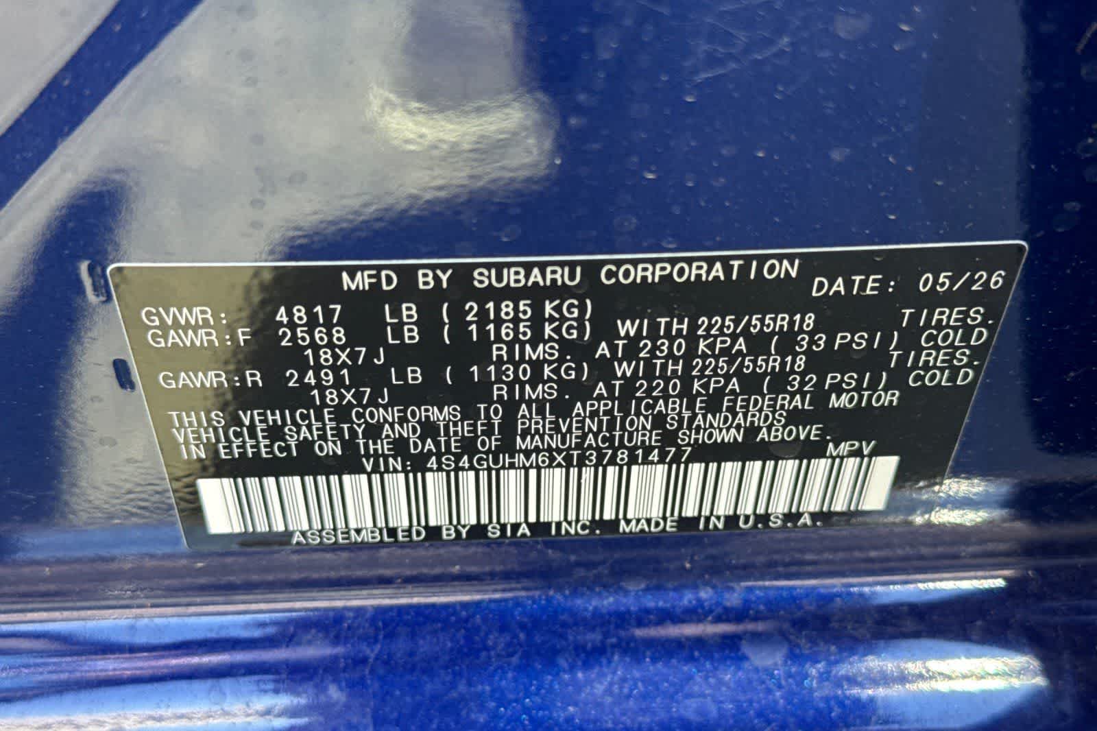 2026 Subaru Crosstrek Limited