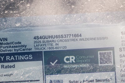 2025 Subaru Crosstrek Wilderness
