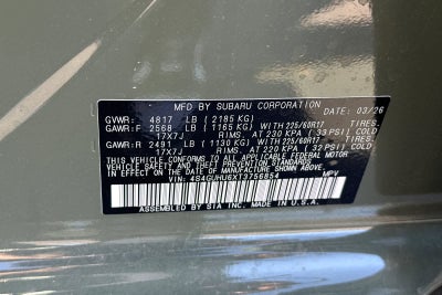 2026 Subaru Crosstrek Wilderness