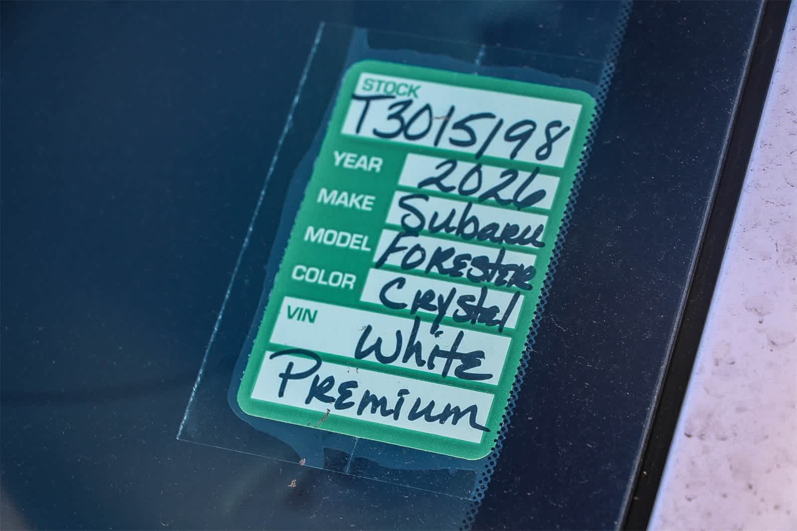 2026 Subaru Forester Premium