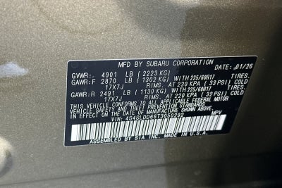 2026 Subaru Forester Premium