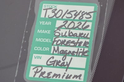 2026 Subaru Forester Premium