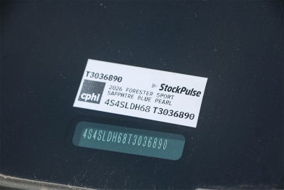 2026 Subaru Forester Sport