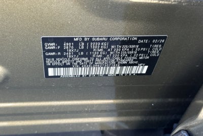 2026 Subaru Forester Limited