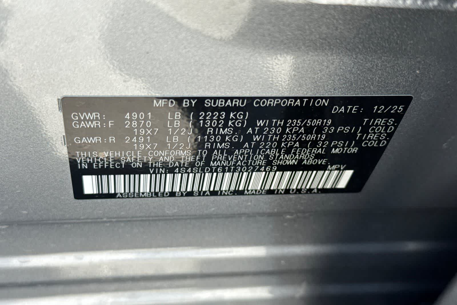 2026 Subaru Forester Touring