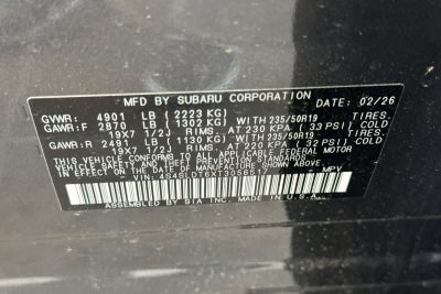 2026 Subaru Forester Touring