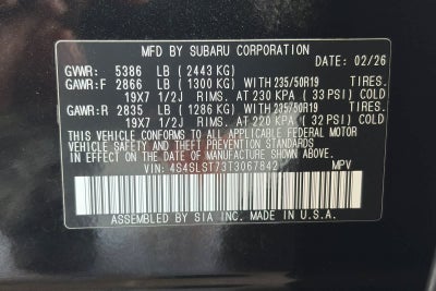 2026 Subaru Forester Touring Hybrid