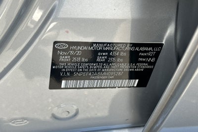2021 Hyundai Sonata SEL