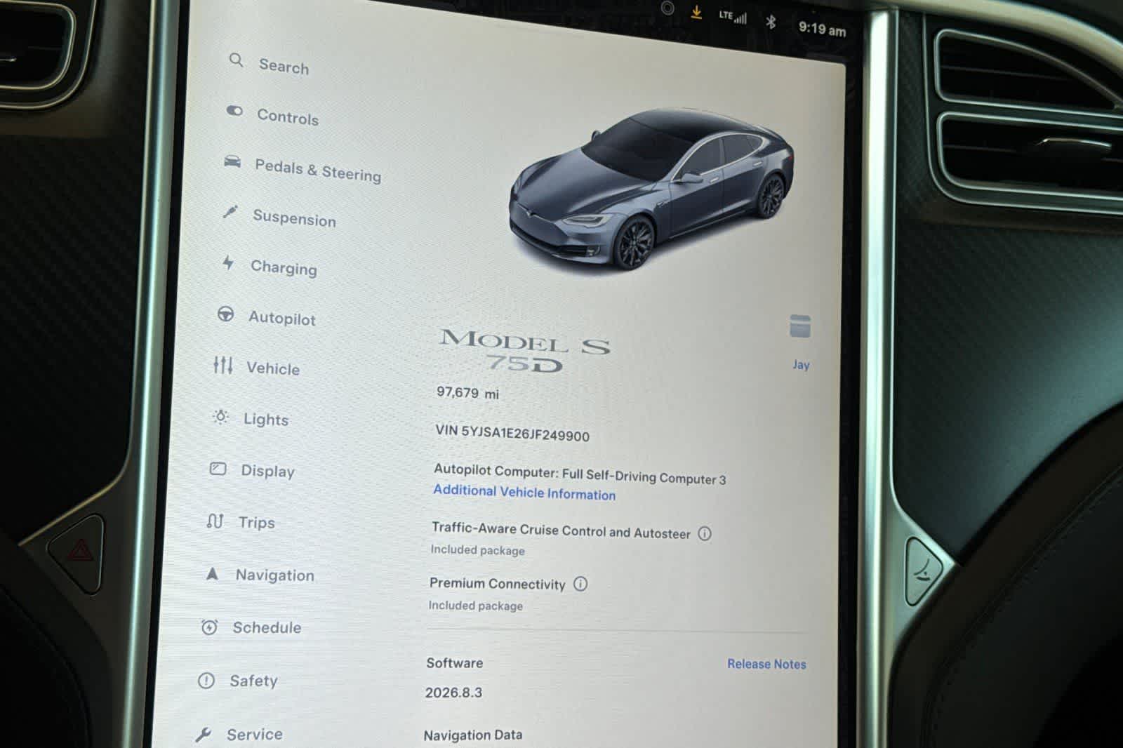 2018 Tesla Model S 75D