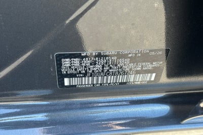 2026 Subaru Impreza Sport